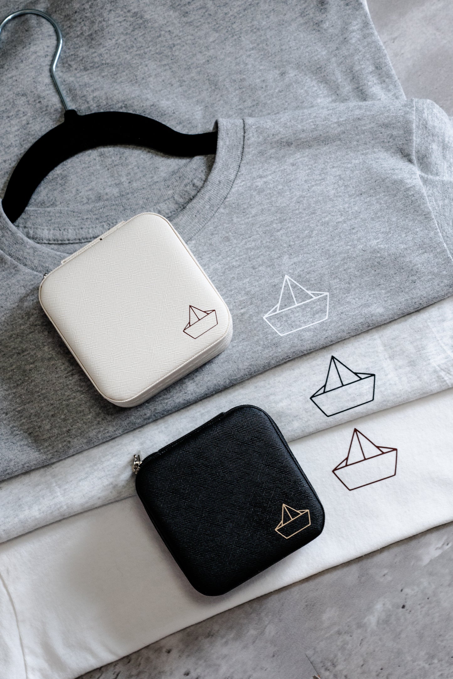 Origami Boat  |  WHITE - Forever Treasures Chest: Mini Jewellery Box
