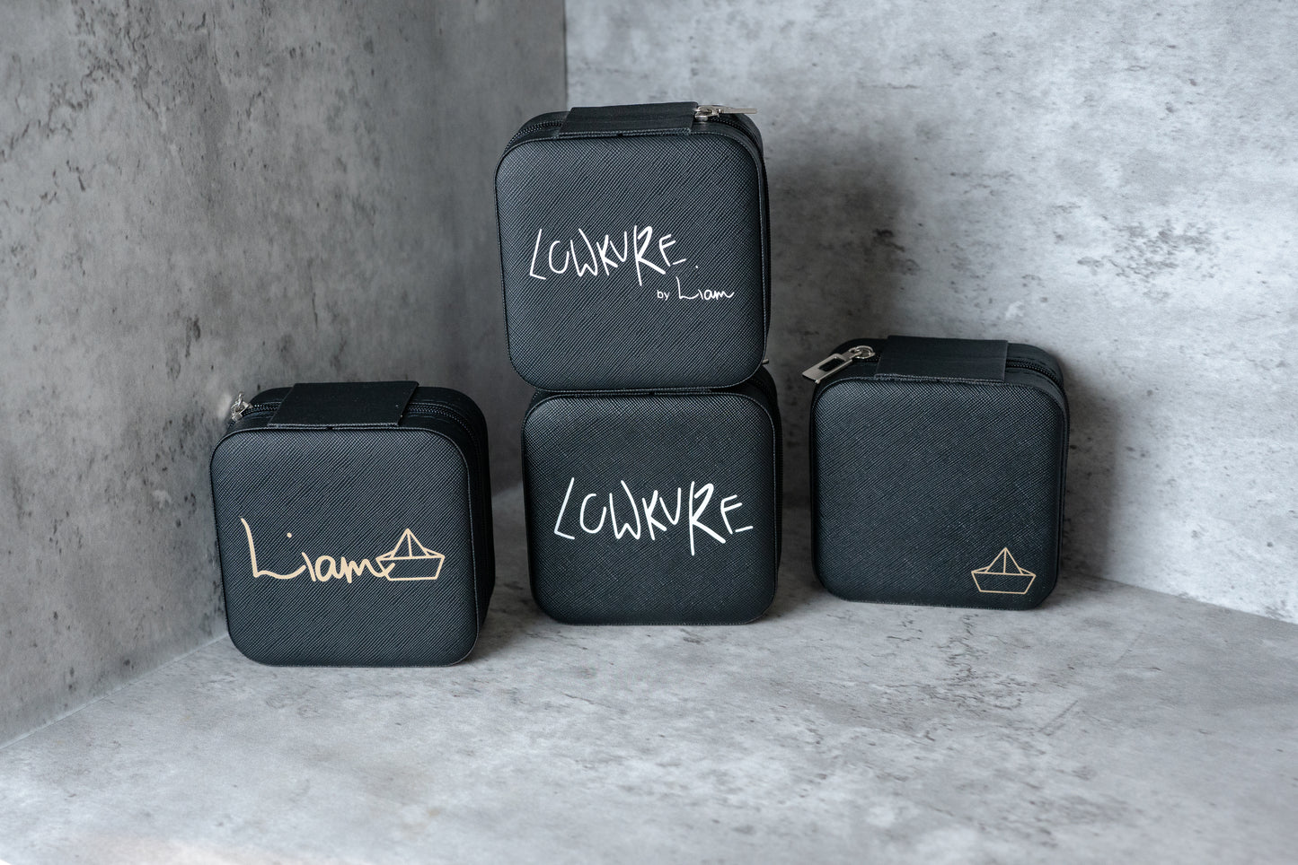 LowKure  |  BLACK - Forever Treasures Chest: Mini Jewellery Box
