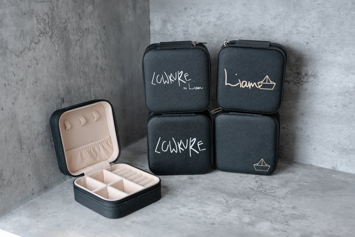 LowKure  |  BLACK - Forever Treasures Chest: Mini Jewellery Box