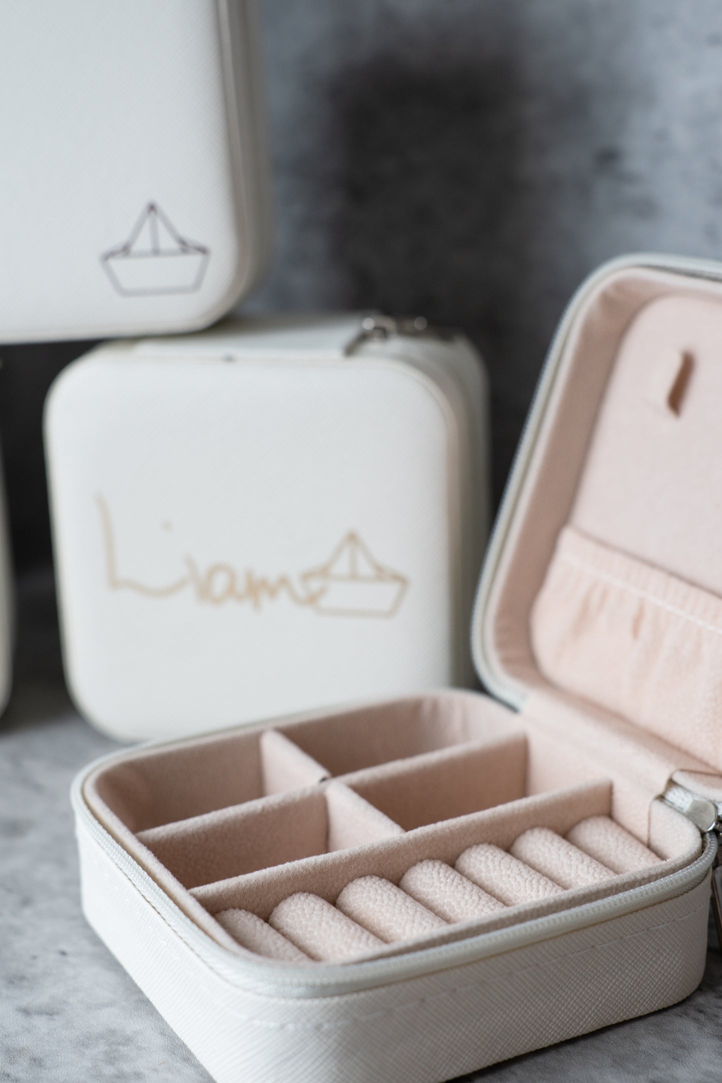 Origami Boat  |  WHITE - Forever Treasures Chest: Mini Jewellery Box