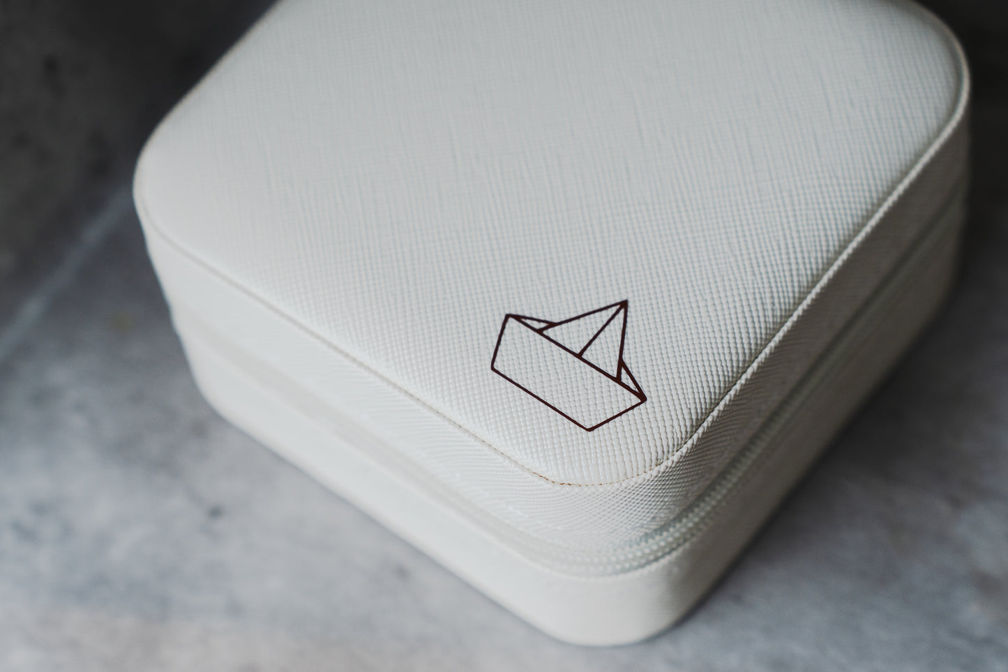 Origami Boat  |  WHITE - Forever Treasures Chest: Mini Jewellery Box