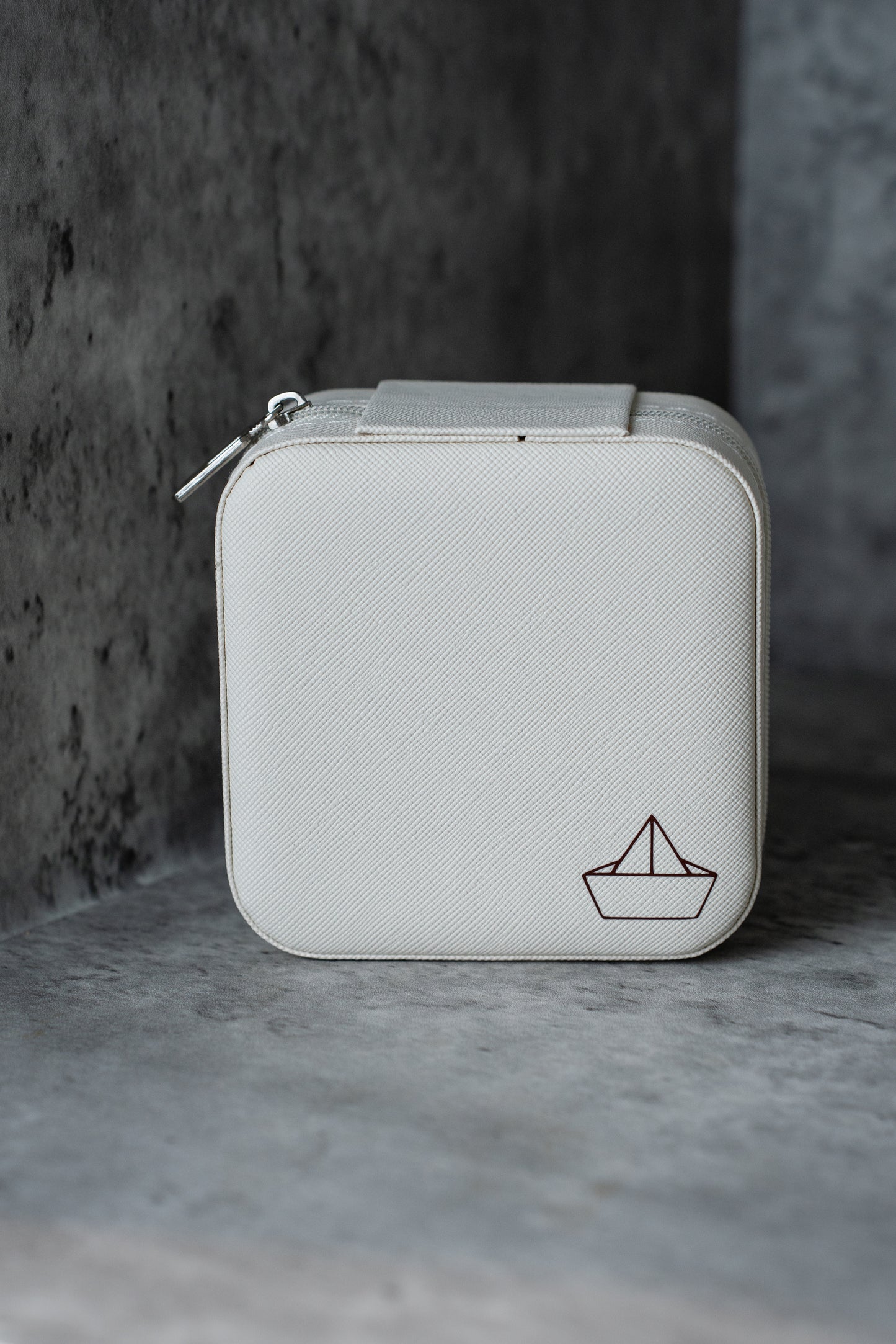 Origami Boat  |  WHITE - Forever Treasures Chest: Mini Jewellery Box