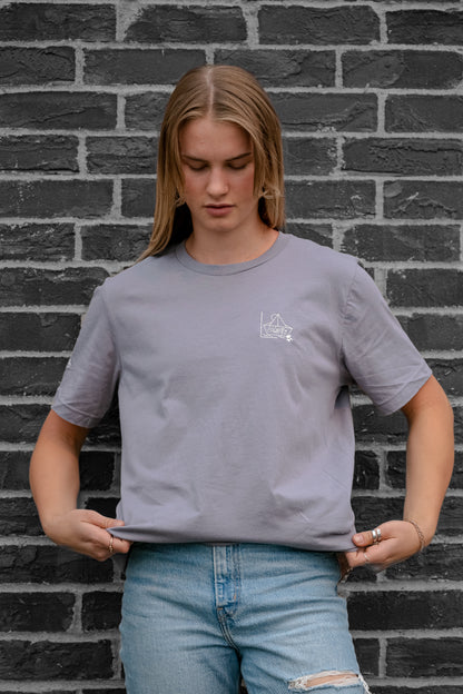 Men's / Unisex Legacy T-Shirt -  STORMY  |  RESILIENCE, River of Tears Logo