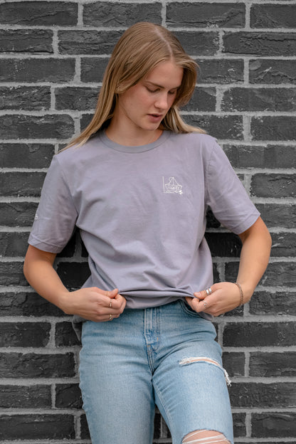 Men's / Unisex Legacy T-Shirt -  STORMY  |  RESILIENCE, River of Tears Logo
