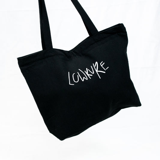 Eclipse Carry-All Zip-Up Tote | GRIT, LowKure by Liam Logo