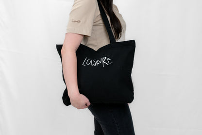 Eclipse Carry-All Zip-Up Tote | GRIT, LowKure by Liam Logo