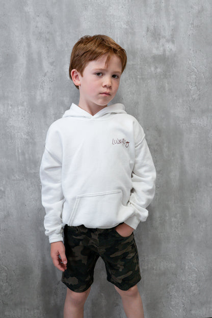 LITTLE LOWKURE  |  HEALING, TearLight Logo   |   Little Threads of Remembrance Hoodies